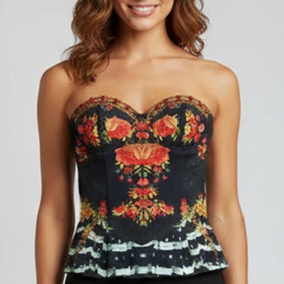 Camilla Romantic Lift the Veil Moulded Cup‎ Fitted Corset Size: 1 b55
